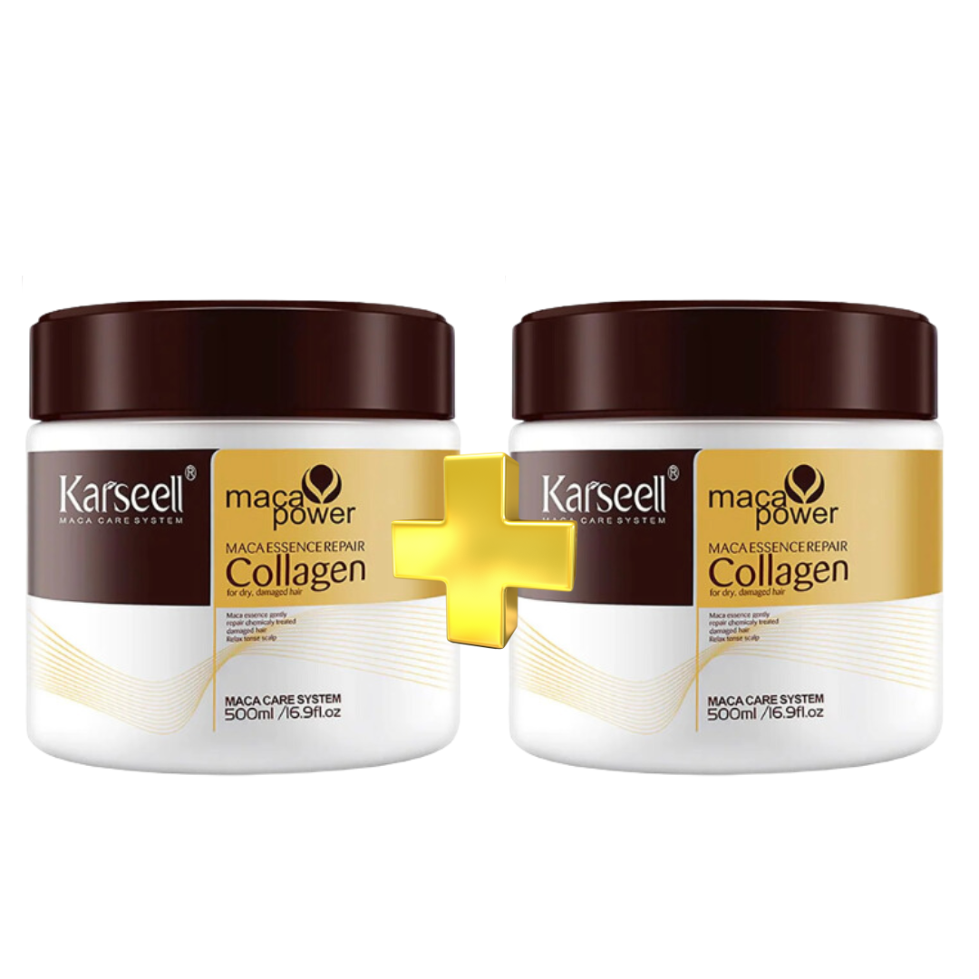 MÁSCARA KARSEELL COLLAGEN               100% ORIGINAL 2 UNIDADES DE 500 ML